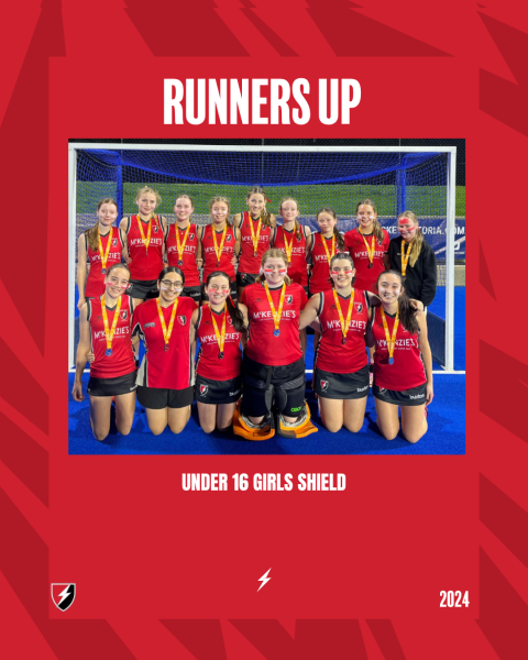 2024 Outdoor Junior U16 Girls Shield Runners Up