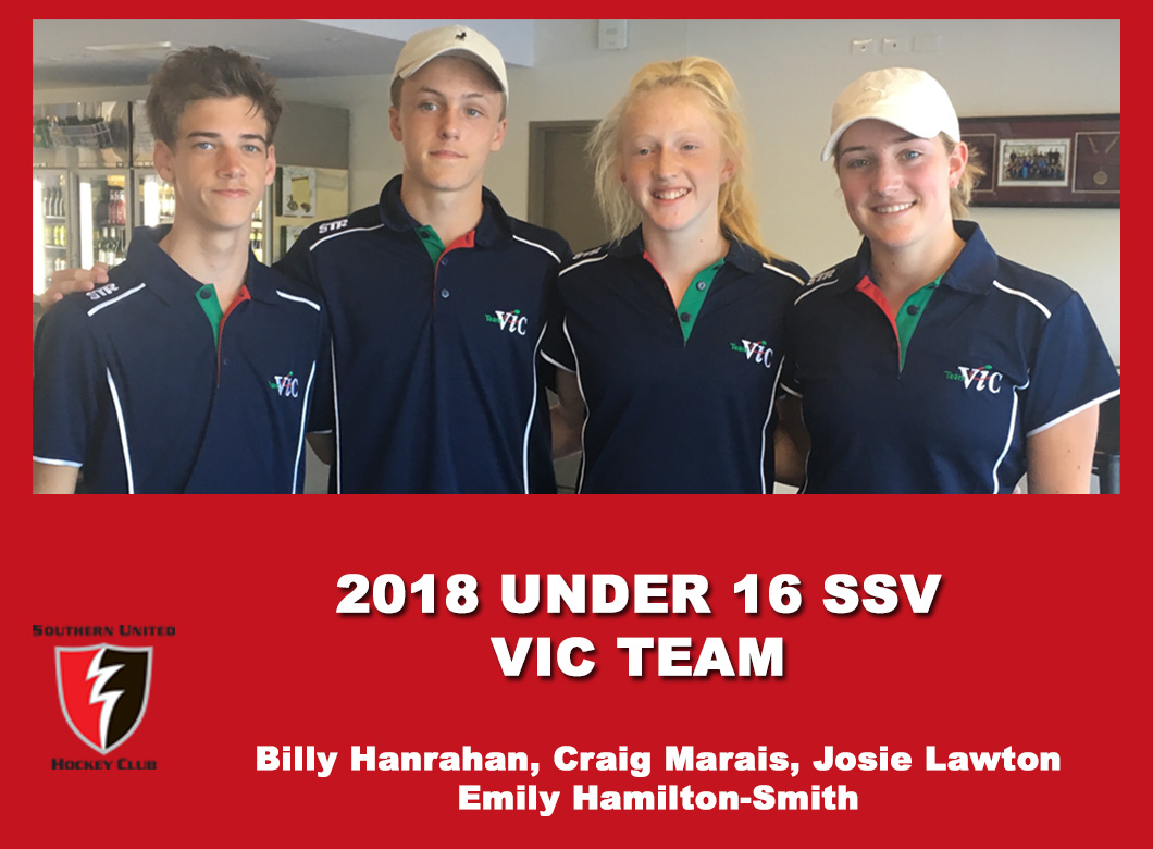 2018 Junior Vic Under 16  SSV