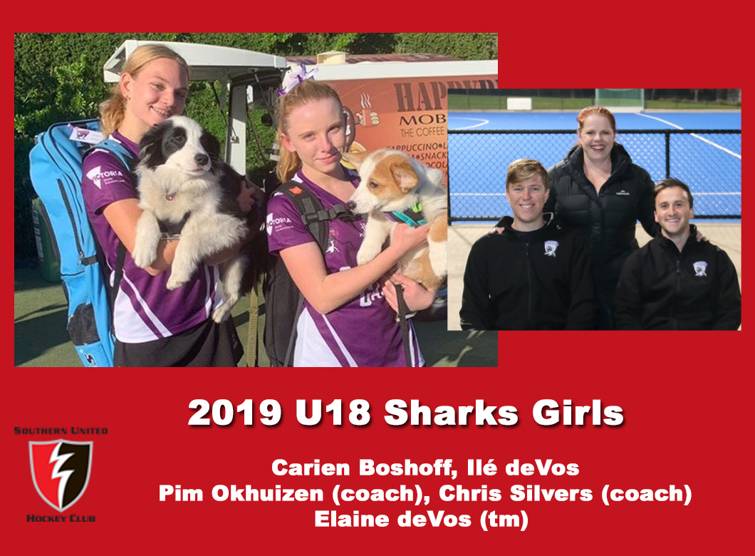 2019 Junior Sharks Under 18 Girls
