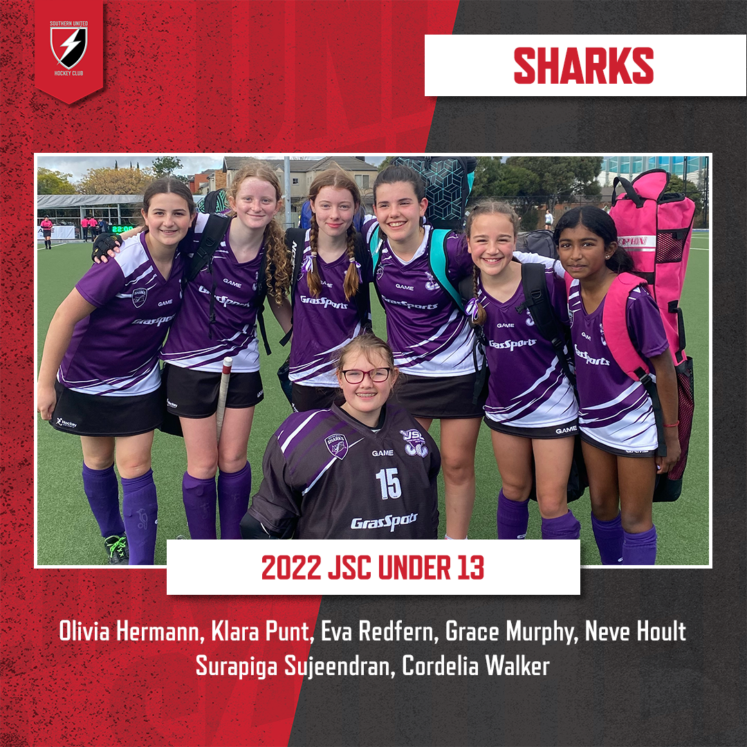 2022 Junior Sharks Under 13 Girls