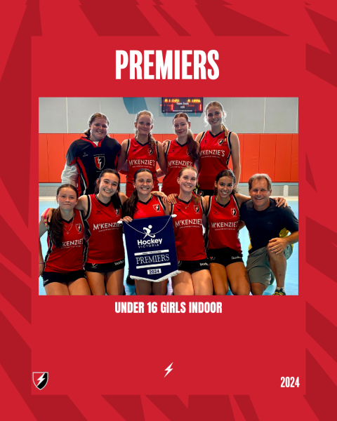 2024 Indoor Under 16 Girls Premiers