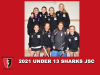 2021 2 Junior Sharks Under 13 Girls