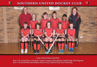 UNDER 10 BOYS DISTRICT SOUTH