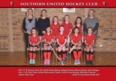 UNDER 10 GIRLS DISTRICT SOUTH