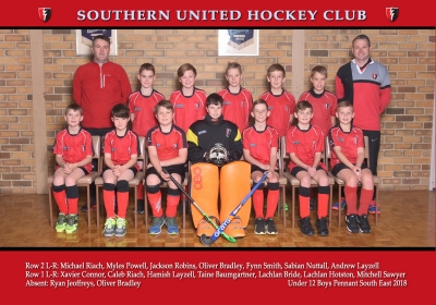 UNDER 12 BOYS PENNANT SOUTH EAST