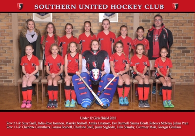 UNDER 12 GIRLS SHIELD