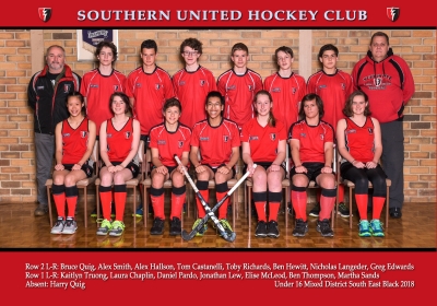 UNDER 16 MIXED DISTRICT SOUTH EAST BLACK