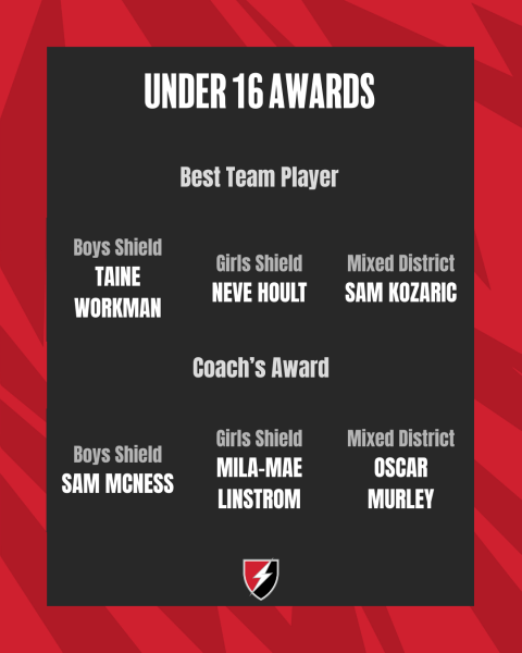 2025 - Award Winners - U16