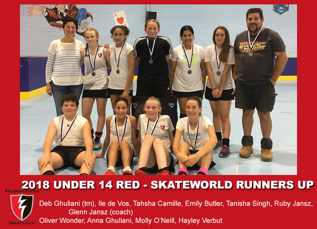 2018 Indoor Skateworld U14 Red