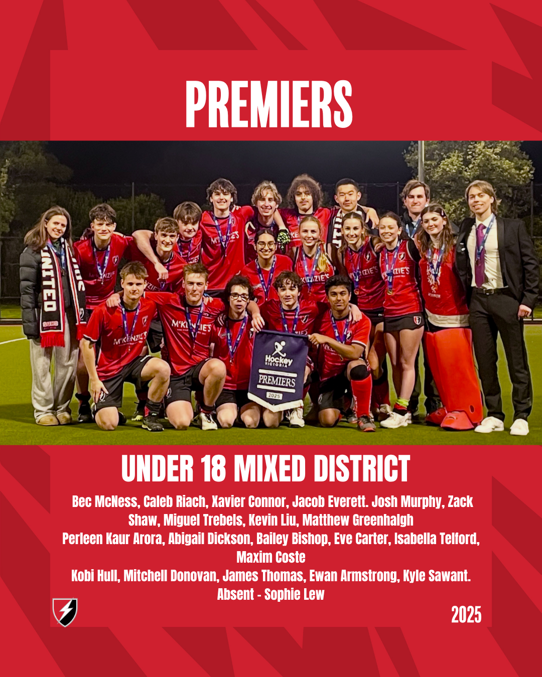 2025 Outdoor Junior U18 Mixed Premiers