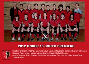 2012 outdoor u15 south