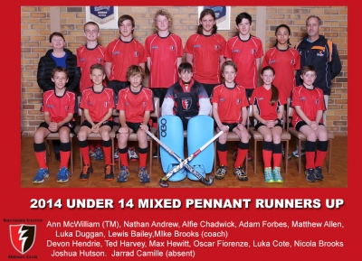 2014 Outdoor U14 Mixed Pennant
