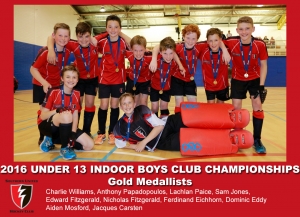 2016 Indoor U13 Boys Club Champs