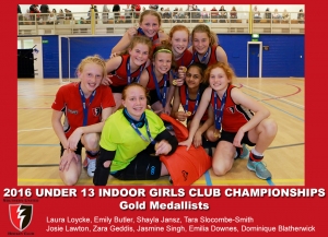 2016 Indoor U13 Girls Club Champs