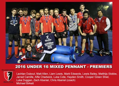 2016 Outdoor U16 Mixed Pennant
