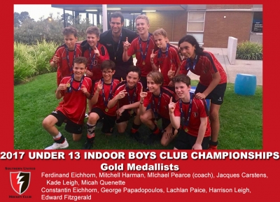 2017 Indoor U13 Boys Club Champs