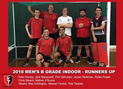 2018 Indoor Mens B Grade