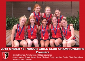 2018 Indoor U18 Girls Club Champs