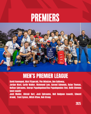 2025 Outdoor Premier League Men Premiers