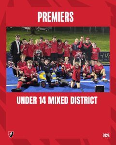 2026 Outdoor Junior Under 14 District Premiers