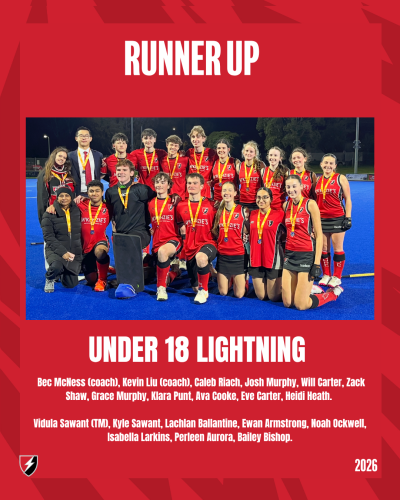 2026 Premierships - 2026 Runner up U18 District
