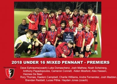 2018 Outdoor U16 Mixed Pennant