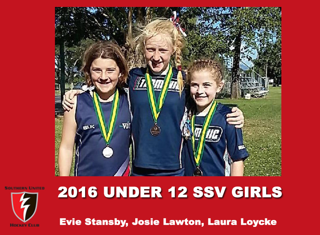 2016 Junior Vic Under 12 SSV Girls