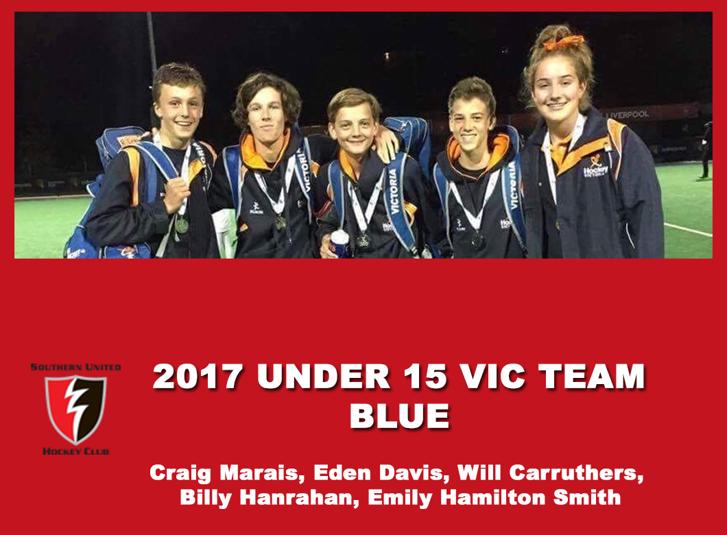 2017 Junior Vic Under 15 Blue