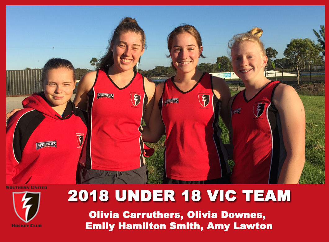 2018 Junior VIc Under 18 Women