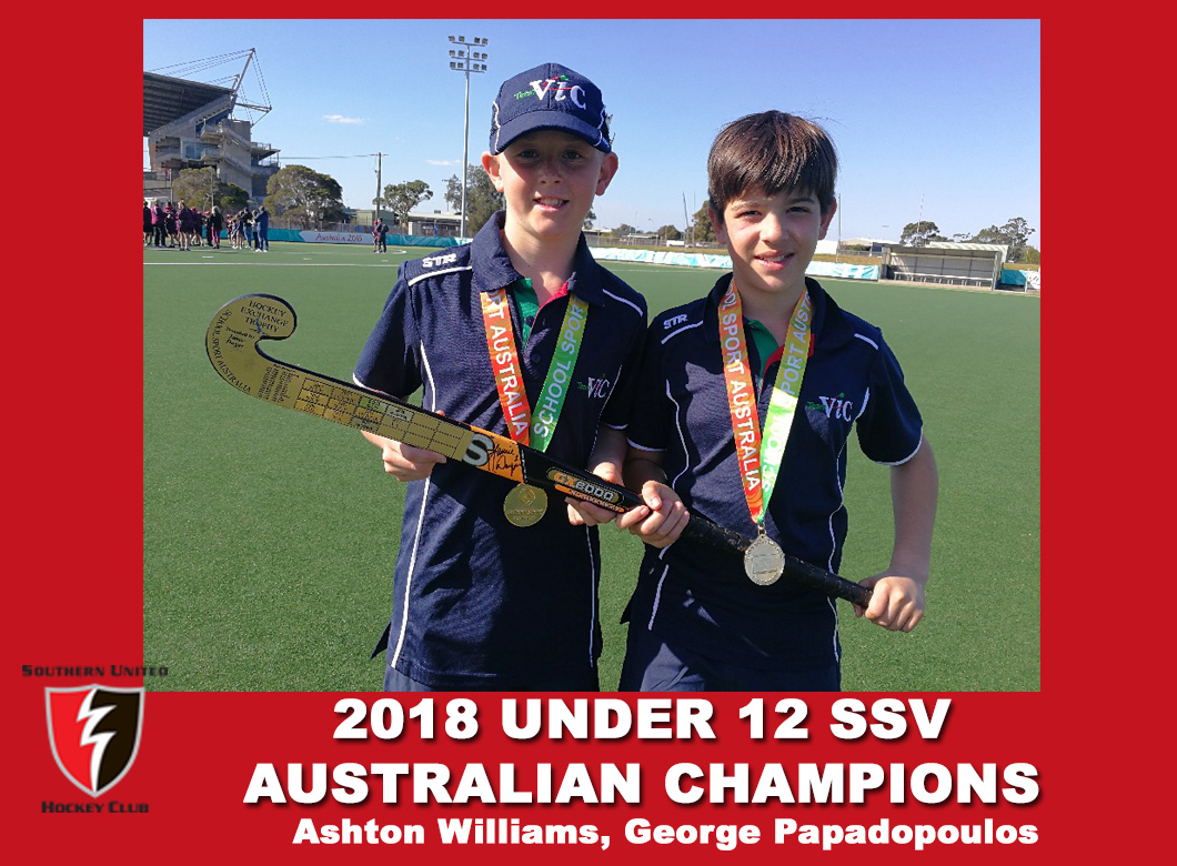 2018 Junior Vic Under 12 SSV