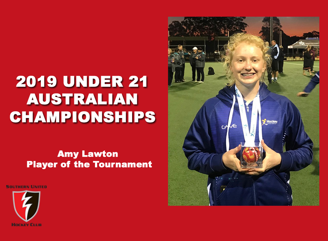 2019 Junior Vic Under 21 Player of the Tournament