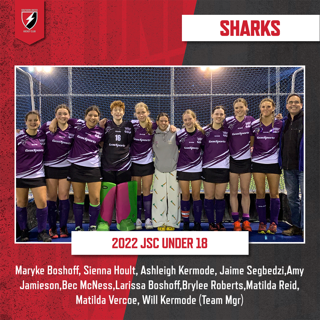 2022 Junior Sharks Under 18 Girls