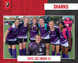 2022 2 Junior Sharks Under 13 Girls