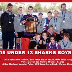 2015 Junior Sharks Under 13 Boys JSC