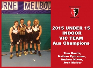 2015 3 Junior Vic Under 15 Indoor