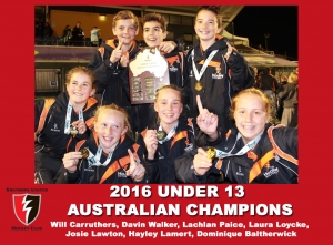 2016 Junior Vic Under 13 Blue