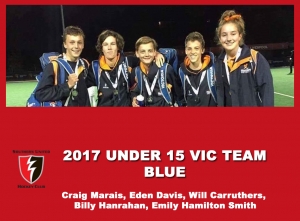 2017 Junior Vic Under 15 Blue