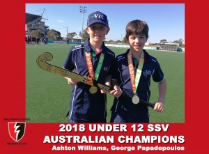 2018 Junior Vic Under 12 SSV