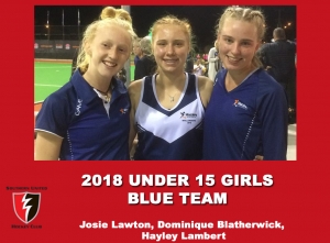 2018 Junior Vic Under 15 Girls Blue