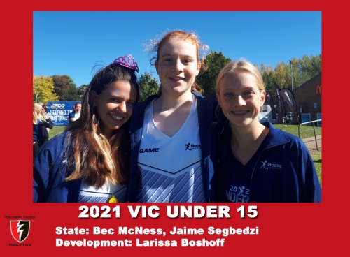 2021 Junior Vic  Under 15 Girls