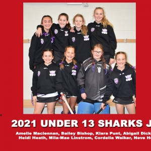 2021 Junior Sharks Under 13 Girls