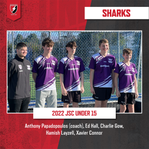 2022-2 Junior Sharks Under 15 Boys