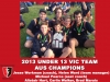 2013 Under 13 Boys