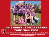 2015 Junior Sharks Under 12 Girls Zone Challenge