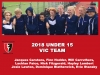 2018 Junior Vic Under 15