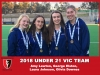 2018 Junior Vic Under 21 Women