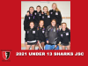 2021 2 Junior Sharks Under 13 Girls